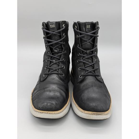 Timberland Men\'s Crossmark Utility Black Nubuck Chukka Boots A1TTF Size 9.5 main image 6
